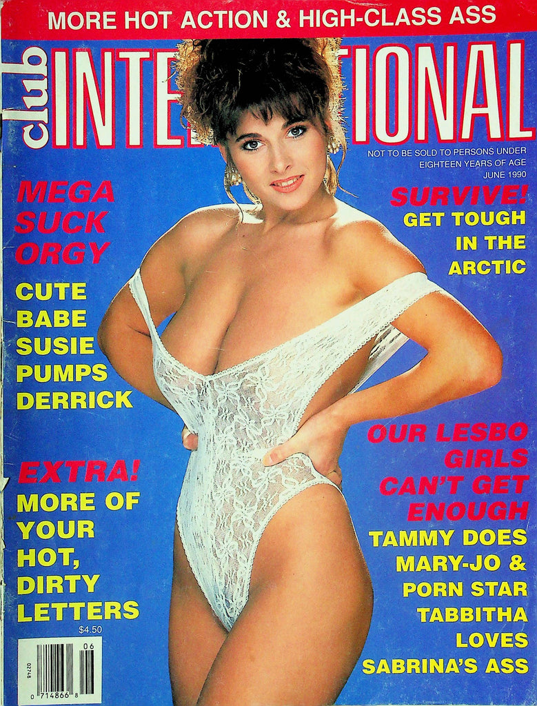 Club International Men's Magazine Mega Suck Orgy June 1990 062824RP2