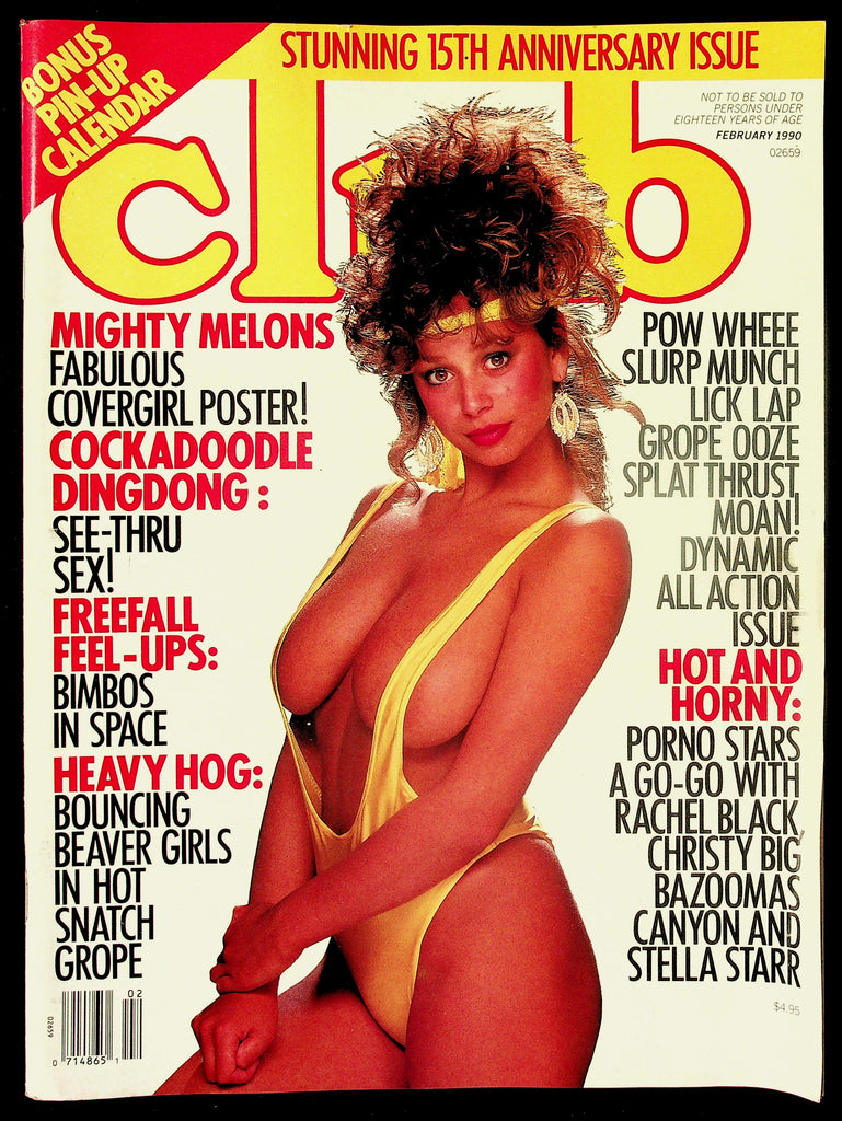 Club Adult Magazine V16, No. 1 Feb. 1990 Maria Whittaker Covergirl 082426hrp-78