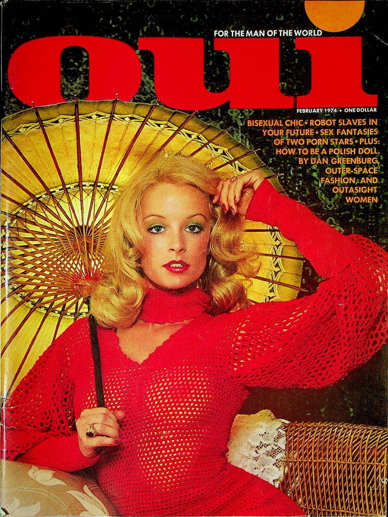 OUI Adult Magazine Norman & The Polish Doll February 1974 060724RP2