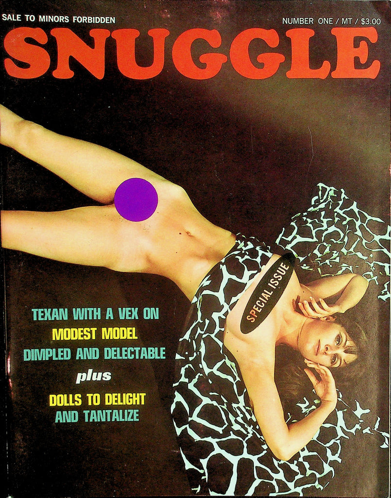 Snuggle Magazine   Texan With A Vex On / Dimpled And Delectable   #1  1969   090126lmp-GSC