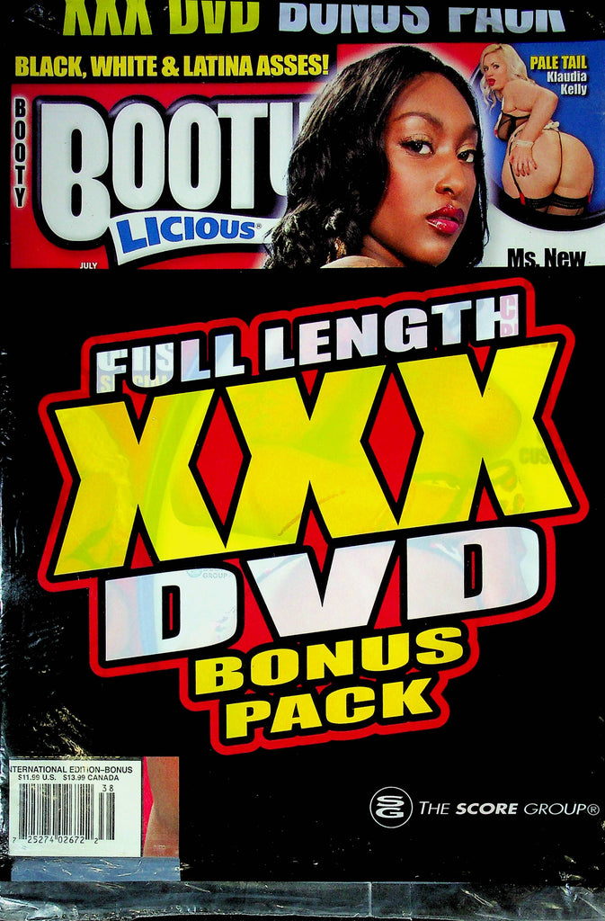 Bootylicious Magazine Klaudia Kelly July 2012 SEALED W/DVD 121824RP