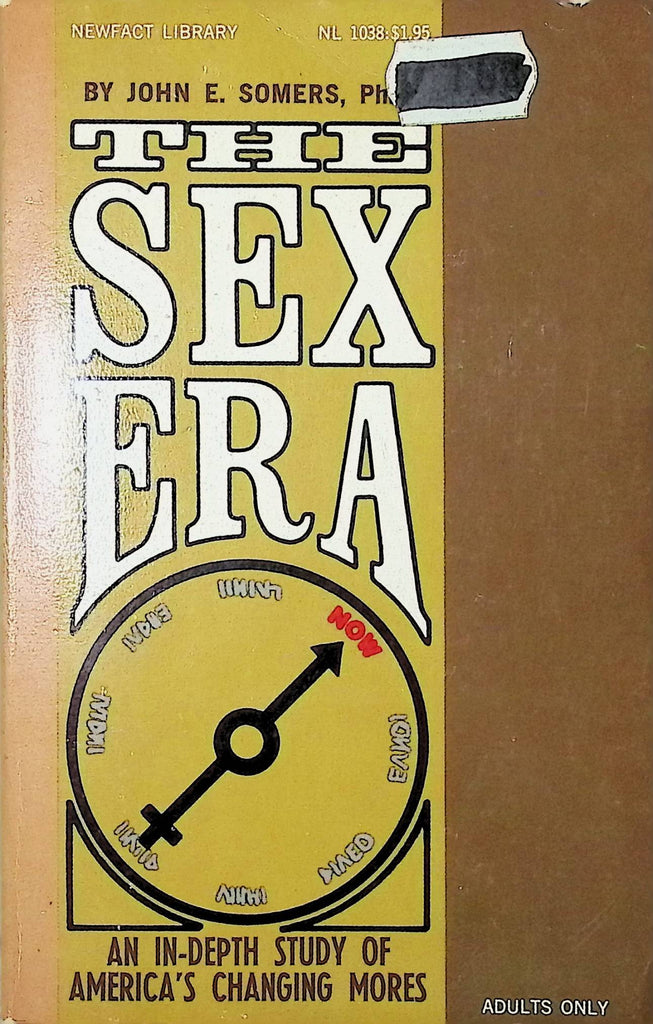 The Sex Era by John E Somers NL1038 Newfact Library 1969 Adult Erotic Paperback Novel-062524AMP