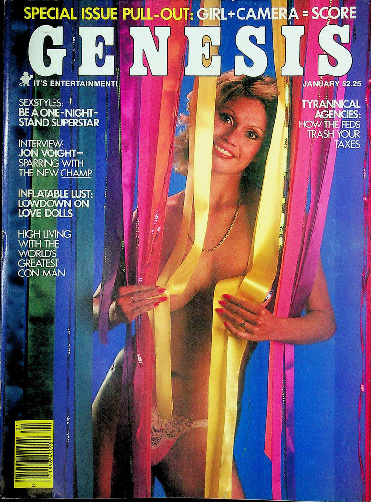 Genesis Magazine Ft. Jon Voight January 1979 021725RP