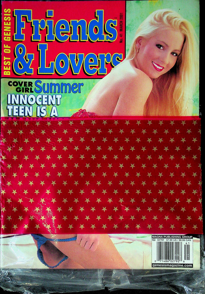 Best Of Genesis Friends & Lovers Magazine Innocent Teen Summer March 2001 #41 SEALED 012224RP