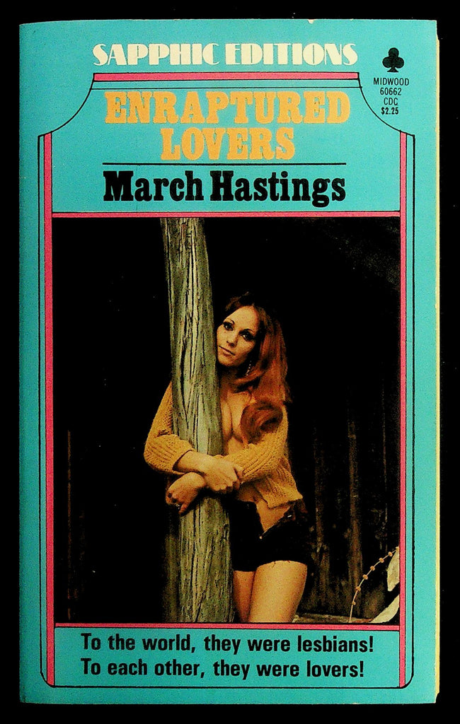 Enraptured Lovers by March Hastings Midwood Books 606620 CDC Adult Paperback Book 080326HRP-3
