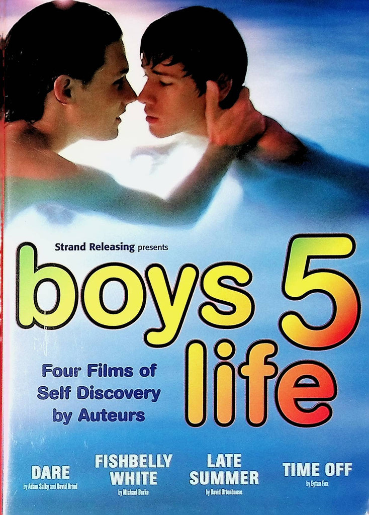 Boys Life 5 DVD Four Films Dare, Fishbelly White, Late Summer, Time Off. Strand Releasing  041924tsdvd