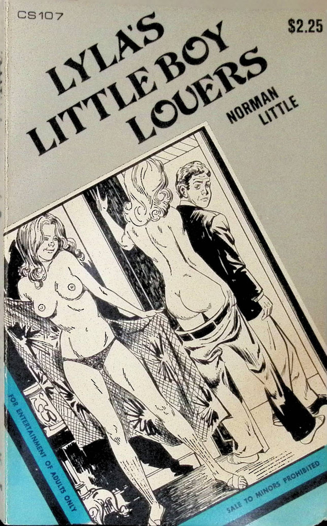 Lyla's Little Guy Lovers by Norman Little 1974 Adult Novel-042324AMP