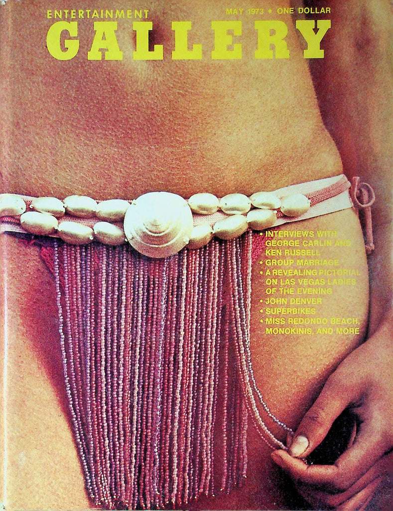 Gallery Men's Magazine Ft. George Carlin & Ken Russell May 1973 052425RP