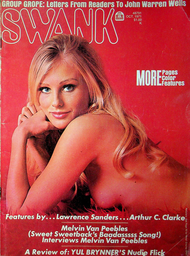 Swank Magazine Melvin Van Peebles October 1971 071723RP