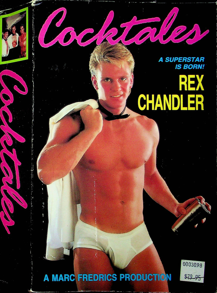 Gay Adult VHS Movie Cocktales Ft. Rex Chandler 1992 By Marc Fredrics Prod. 080123RPVHS2