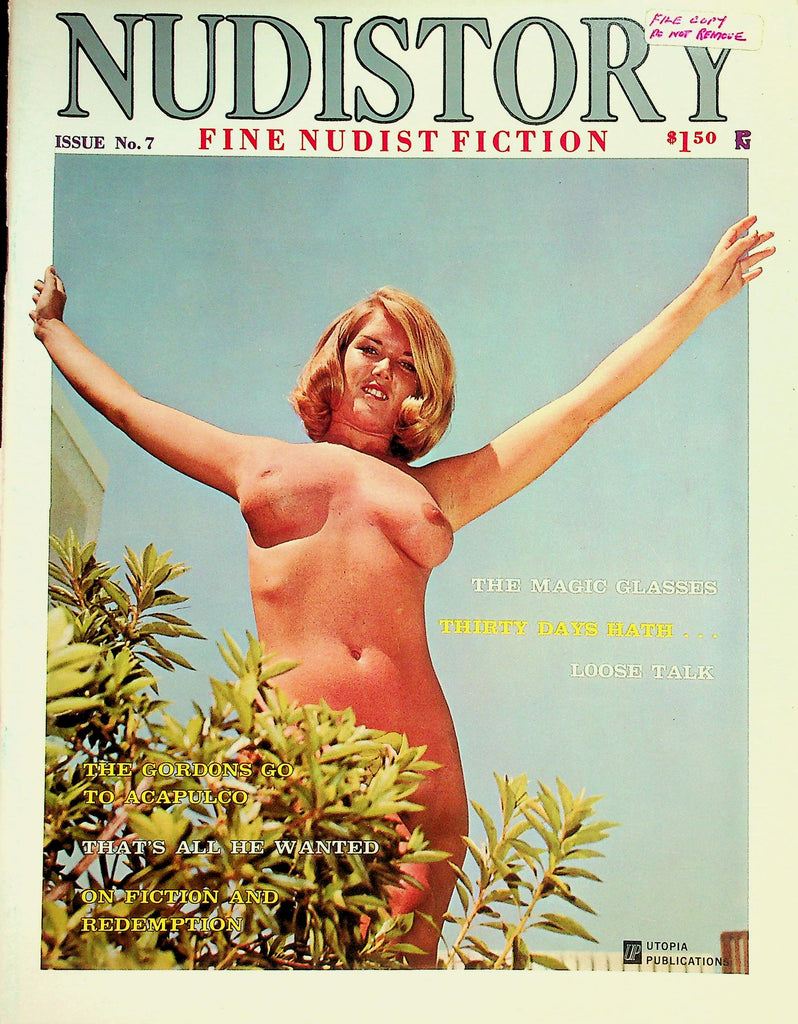 Nudistory Magazine  Covergirl Lee-Anne / The Magic Glasses  #7 1966  Utopia Production  070226lmp-GSC