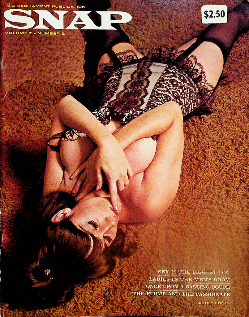 Snap Magazine Once Upon A Casting Couch /Centerfold Girl Bobbie vol.7 #2 1967   Parliament Publication     041124lm-p
