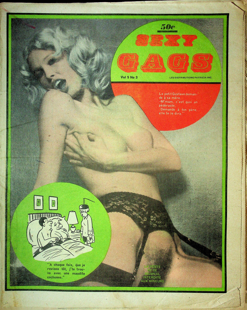 Sexy Gags French Men's Newspaper Vol.5 No.3 061324OSRP
