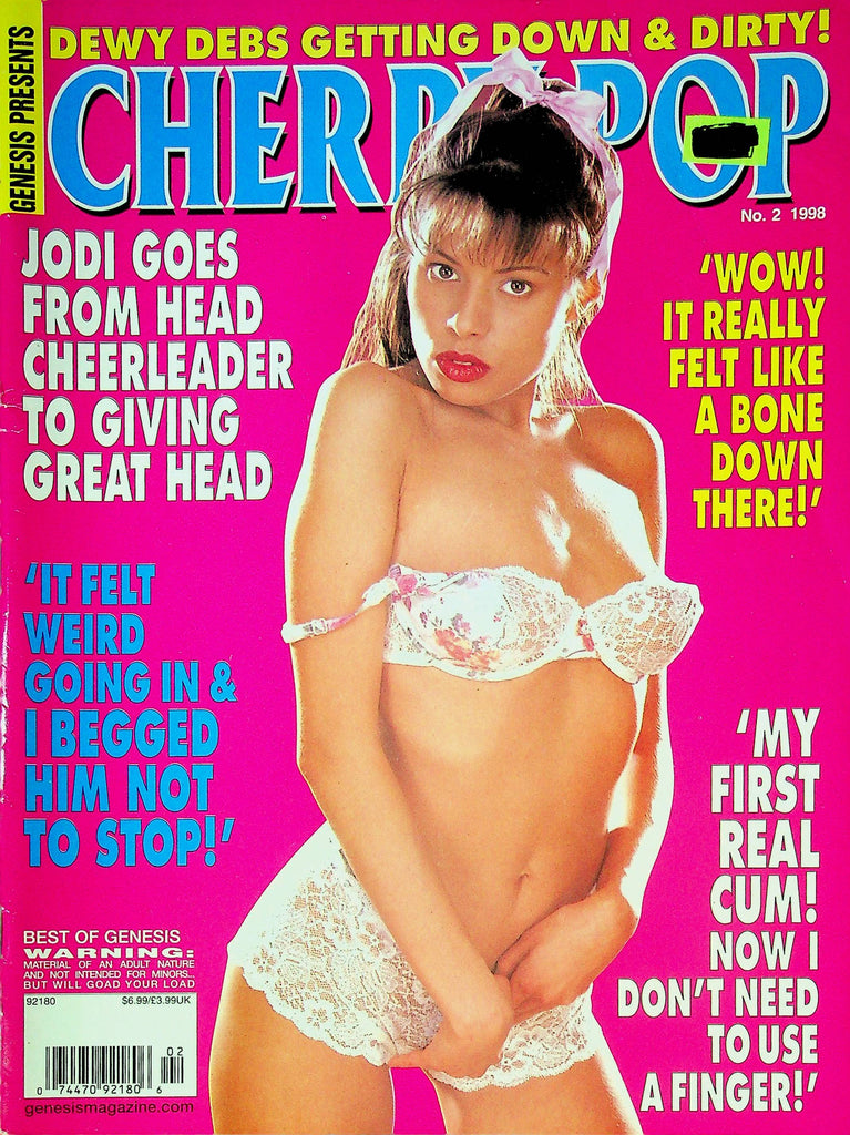 Genesis Presents Cherry Pop Magazine Jodi Gives Head & First Real Cum No.2 1998 013124RP