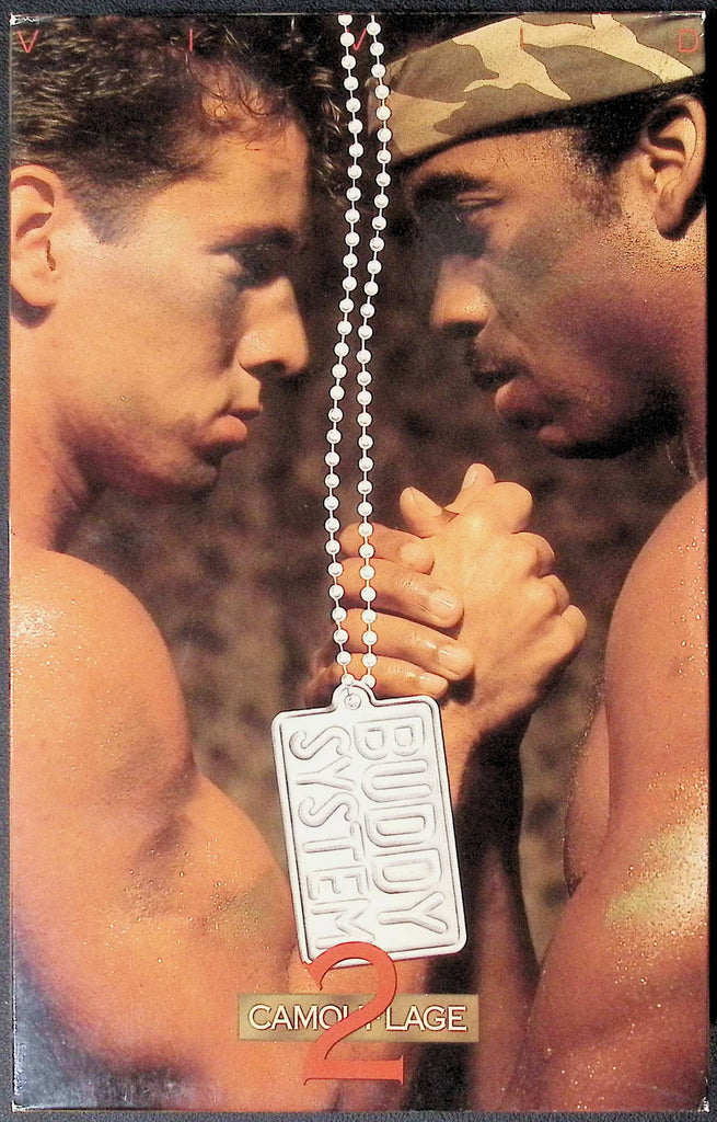 Buddy System Camouflage 2 Vivid Video Inc. Gay VHS 1989 102524JKVHS4