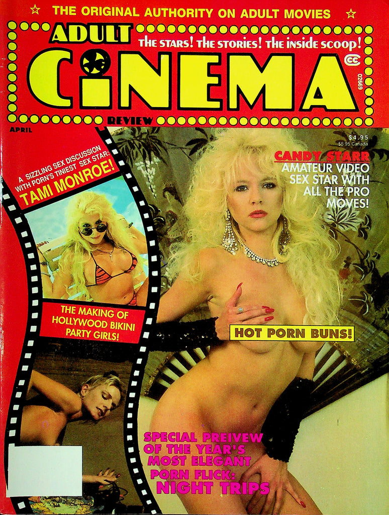 Adult Cinema Review Magazine Ft. Candy Starr & Tami Monroe April 1990 022025RP2