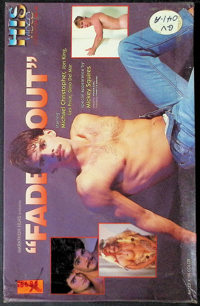 "Fade Out" Marathon Films Gay VHS 100924JKVHS4