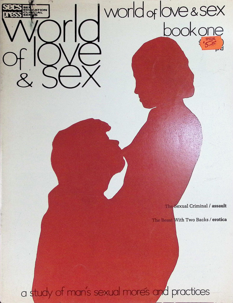 World of Love and Sex Magazine Book 1 September 1970 A Study of Man's Sexual mores and practices 090726LLP