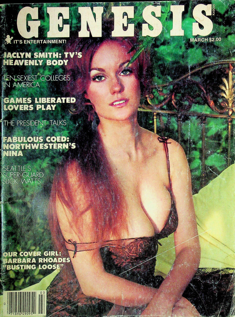 Genesis Magazine Ft. Jaclyn Smith & Barbara Rhoades March 1978 030725RP2