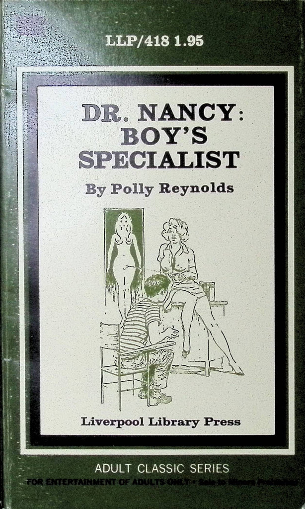 Dr Nancy: Specialist by Polly Reynolds Liverpool Library Press 1974 Adult Novel-042324AMP