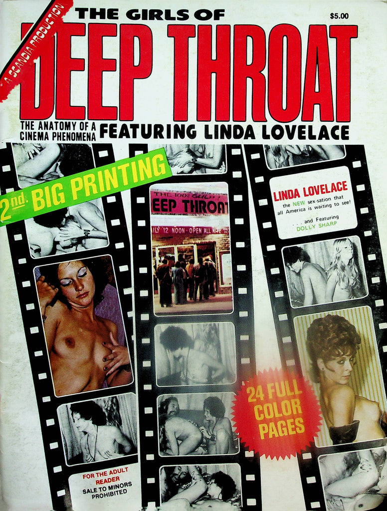 The Girls Of Deep Throat Magazine  Featuring Linda Lovelace and dolly Sharp  1973  053125lm-p