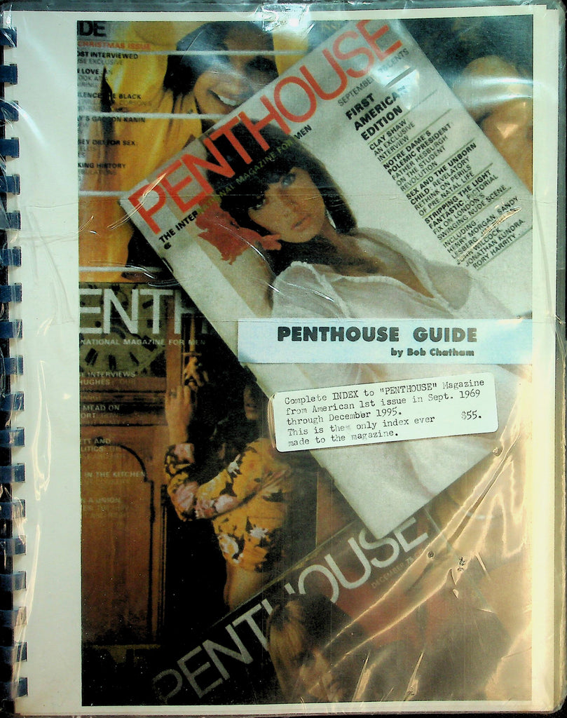 Penthouse Guide by Bob Chatman  Complete Index From  American 1st Issue September 1969 thru December 1995    081426lmp-GSC