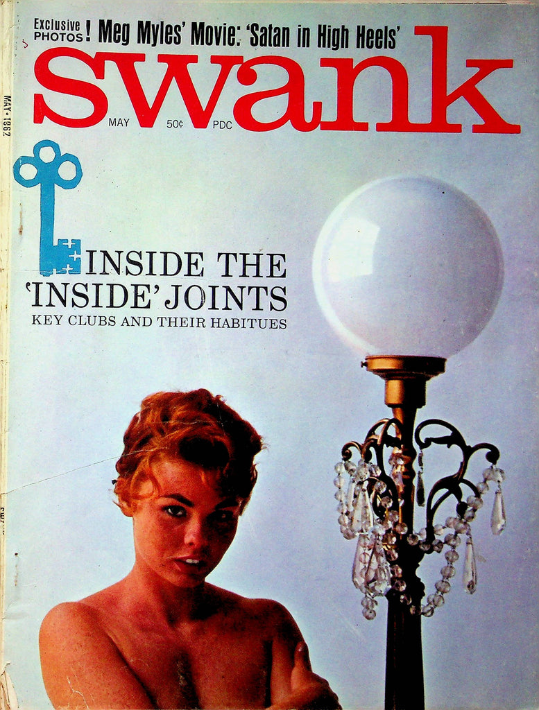 Swank Magazine Meg Myles Movie & Inside The Joints May 1962 062823RP