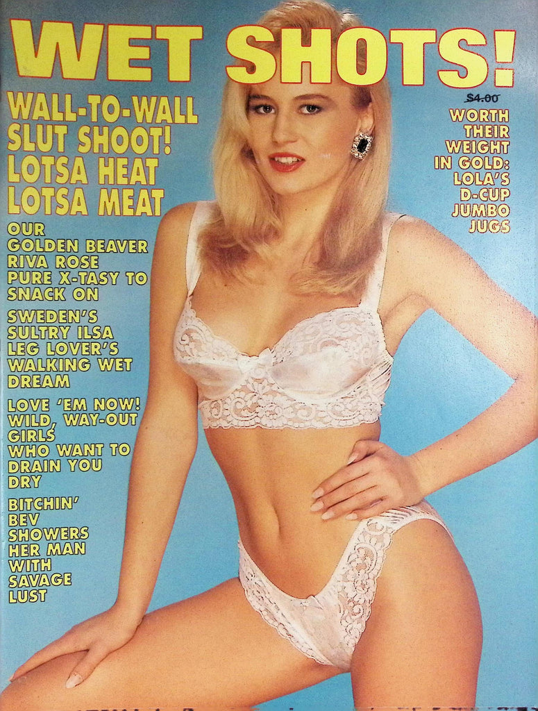 Wet Shots Magazine 1980s Wall to Wall Slut Shoot, Riva Rose 090726LLP