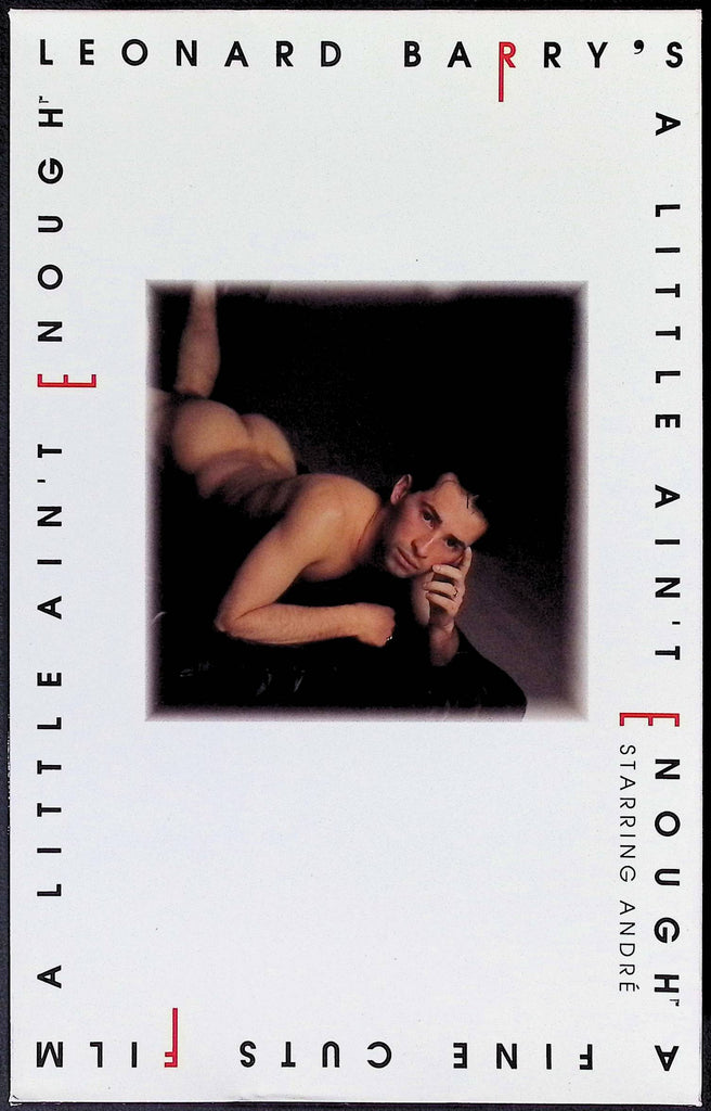 A Little Ain't Enough His Video, A Division Of Vca Labs, Inc. Gay VHS 1991 100324JKVHS2