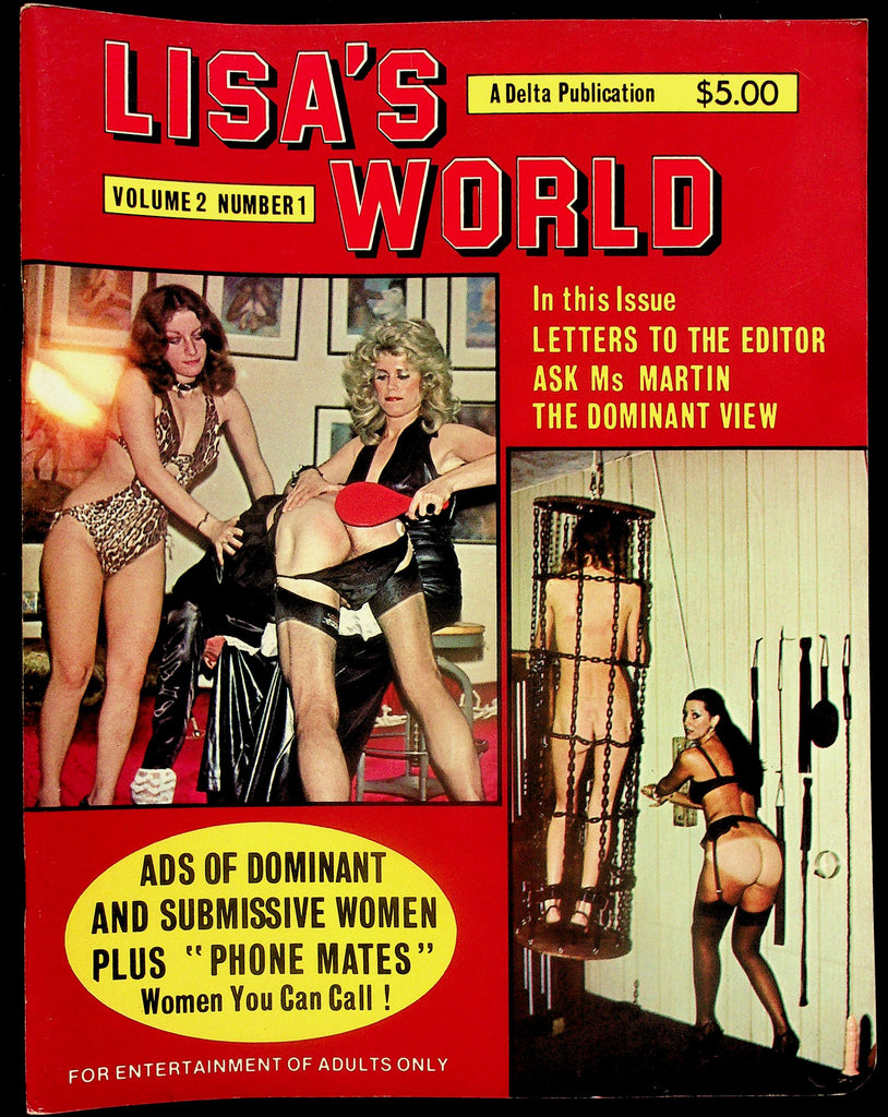 Delta / Lisa's World Magazine - "The Dominant View & More" Vol. 2, No. 1 / 1978 081426hrp-4
