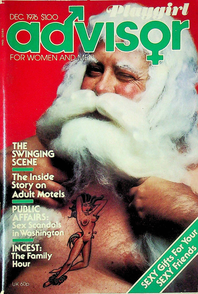 Playgirl Advisor Digest Magazine Christmas Issue & The Swinging Scene December 1976 052824RP2