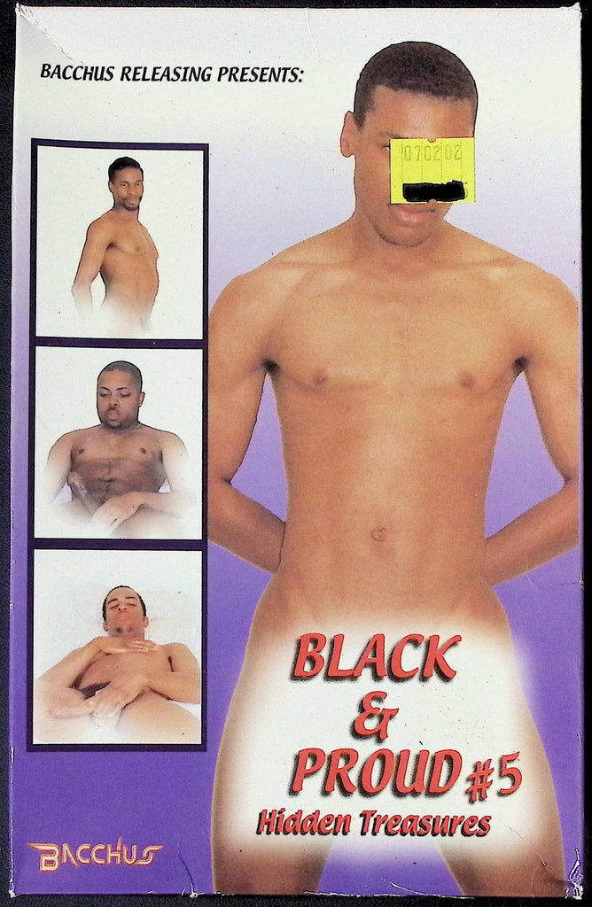 Black & Proud #5 Hidden Treasures Bacchus Releasing Gay VHS 2000 102124JKVHS5