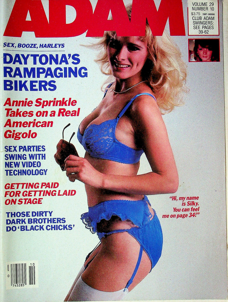 Adam Magazine Ft. Annie Sprinkle & Silky Vol.29 No.10 101425RP-