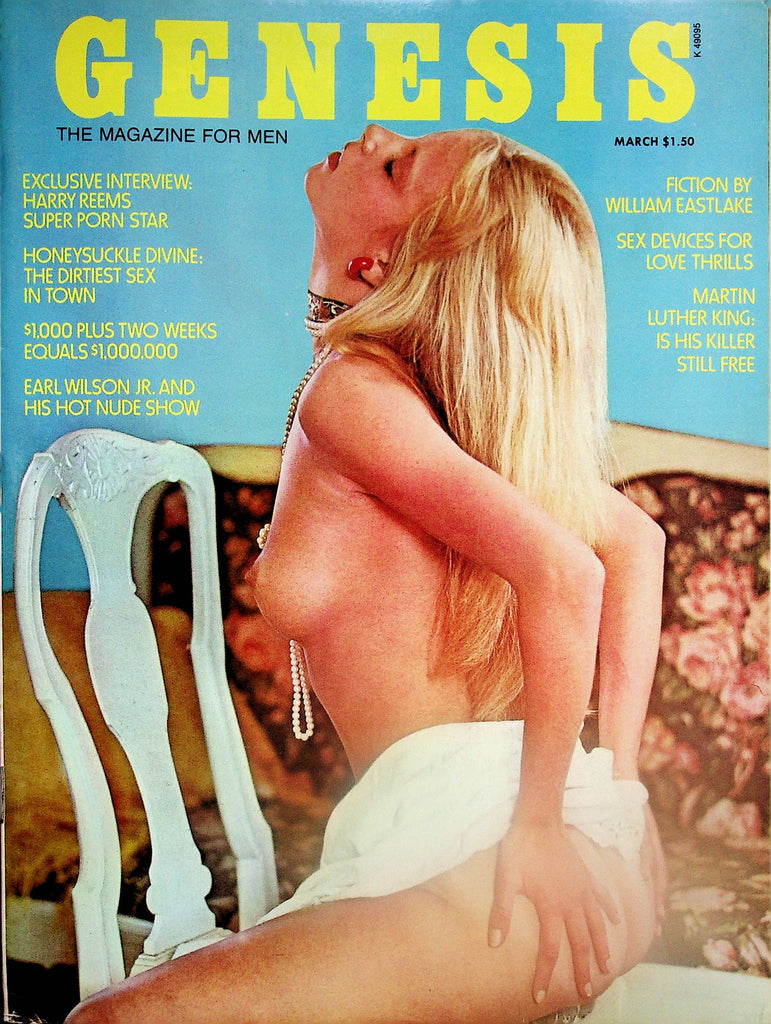 Genesis Magazine  Honeysuckle Devine / Porn Star Harry Reems Porn Star  March 1975   060225lm-p