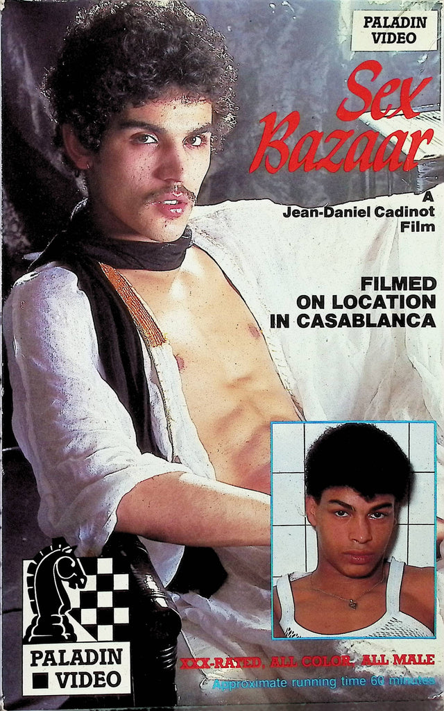 Sex Bazaar Jean-Daniel Cadinot Paladin Video Casablanca 1984 Gay Male VHS 092024AMPVHS2
