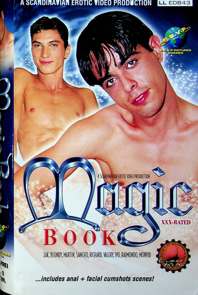 Gay Adult VHS Movie Magic Book Ft. Zak & Blondy 2002 By ZEVP 080123RPVHS2