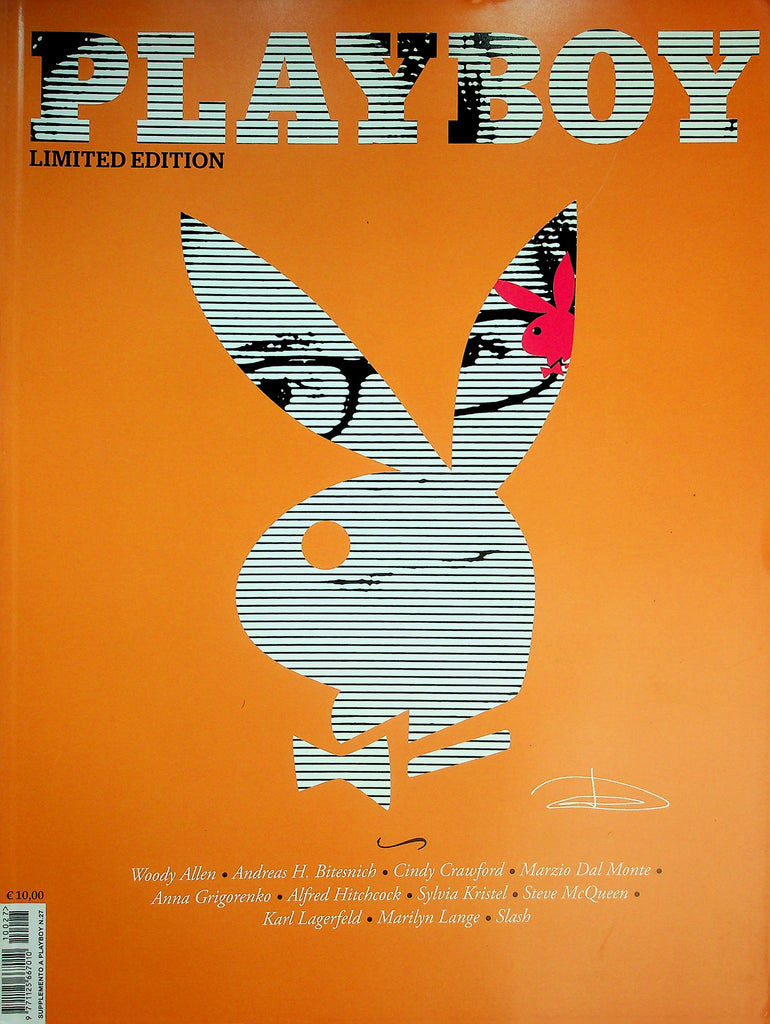 Playboy Limited Edition Italian International Magazine  Marilyn Monroe, Woody Allen, Cindy Crawford, Sylvia Kristel and More!  #27 2011     100726lmp-GSC