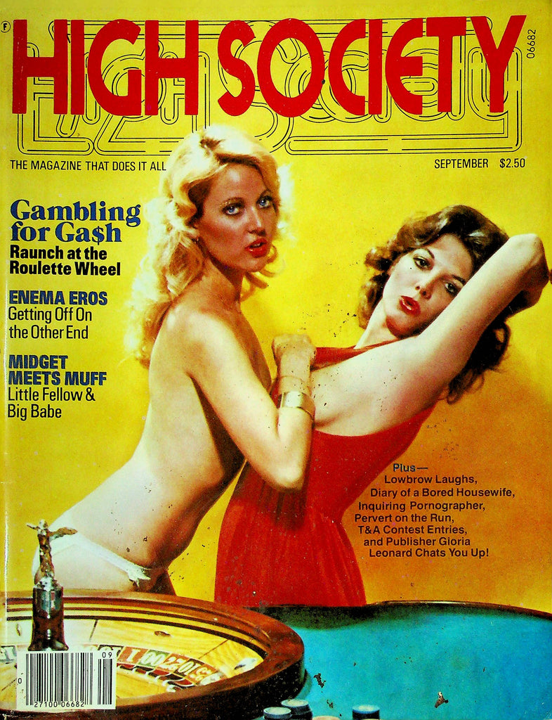 High Society Magazine Raunchy Roulette September 1978 010925RP