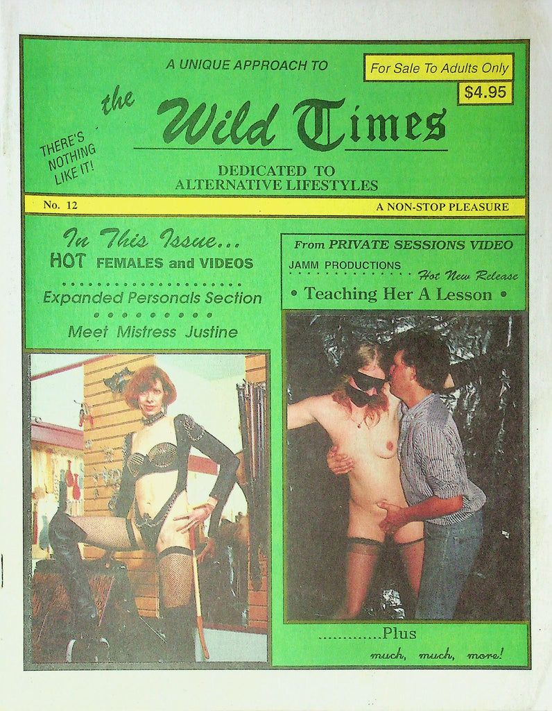 The Wild Times BDSM Magazine Mistress Justine Issue No.12 091625RP2-