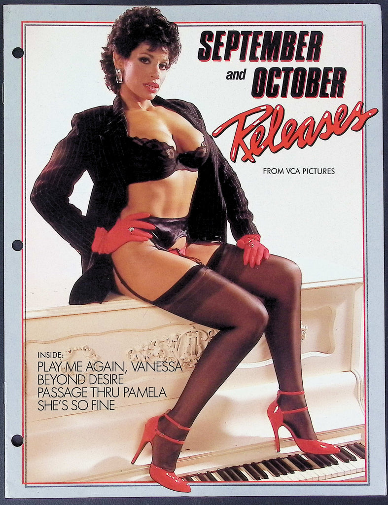 VCA Pictures Catalogue September and October Vanessa del Rio 1986 052226AKP