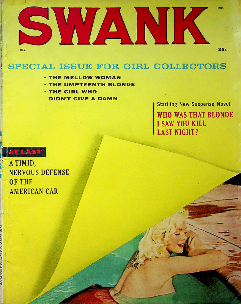 Swank Magazine Special Issue For Girl Collectors December 1958 071723RP