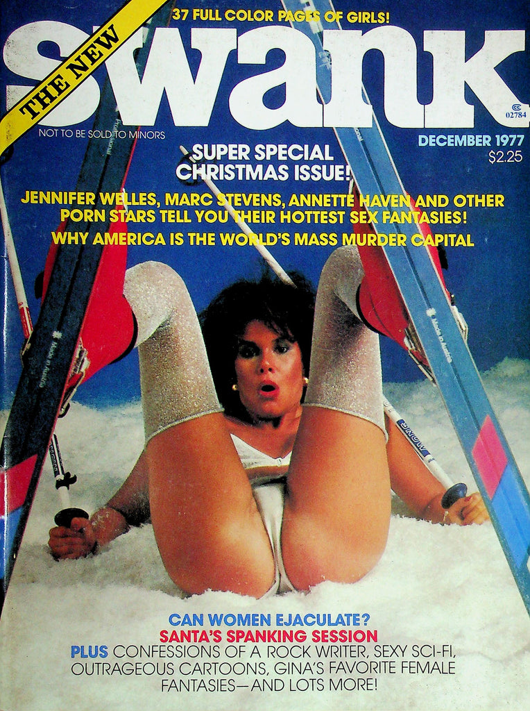 Swank Magazine Super Special Christmas Issue Ft. Jennifer Welles & Marc Stevens December 1977 030425RP