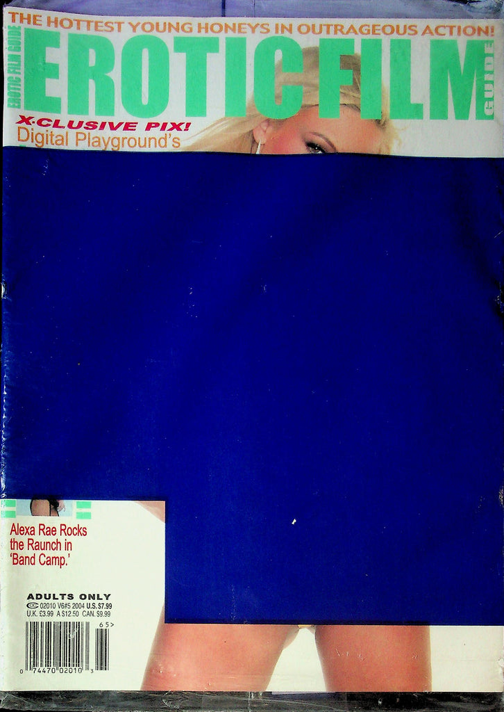 Erotic Film Guide Magazine Ft. Alexa Rae Vol.6 No.5 2004 100325RP-