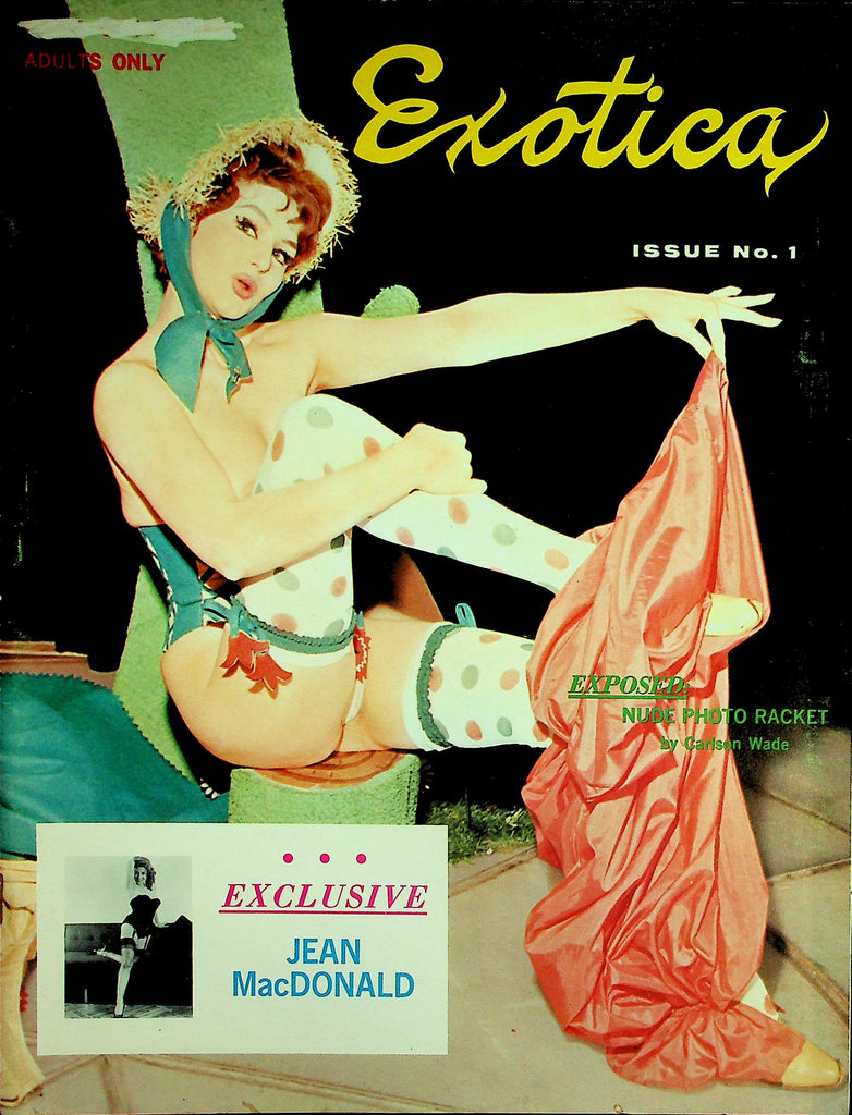 Exotica Magazine  Exposed: Nude Photo Racket / Exclusive Jean MacDonald  #1 1960's   090426lmp-GSC