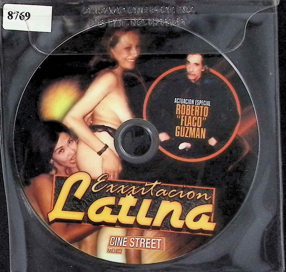 Exxxtracion Latina ft. Roberto Flaco Guzman Adult DVD Cine Street 120925AKDVD-A67