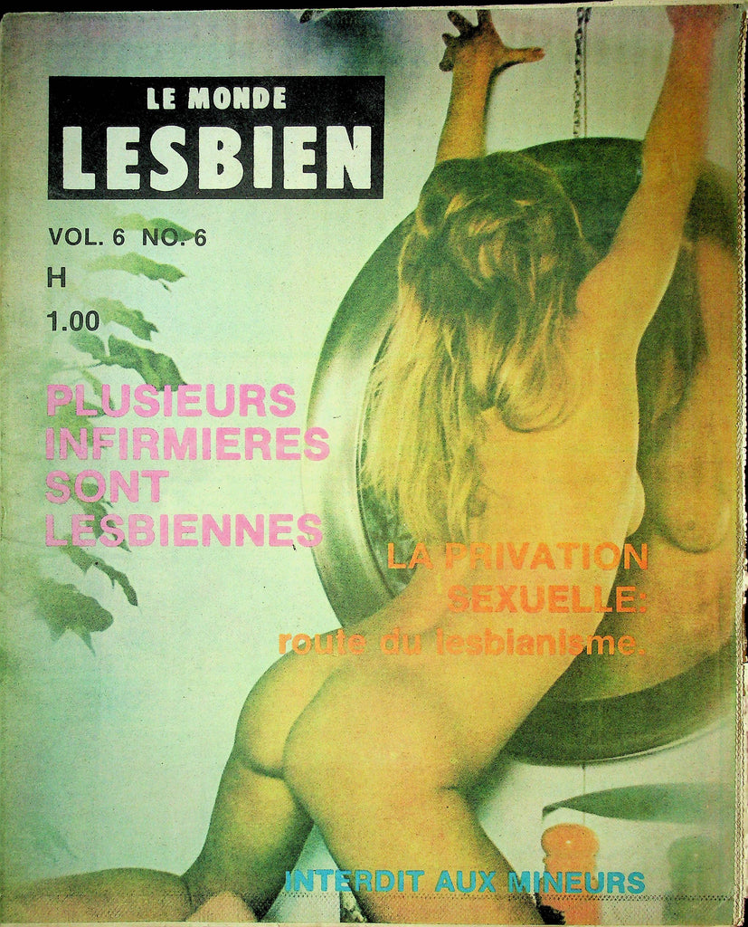 Le Monde Lesbien French Men's Newspaper Vol.6 No.6 061324OSRP
