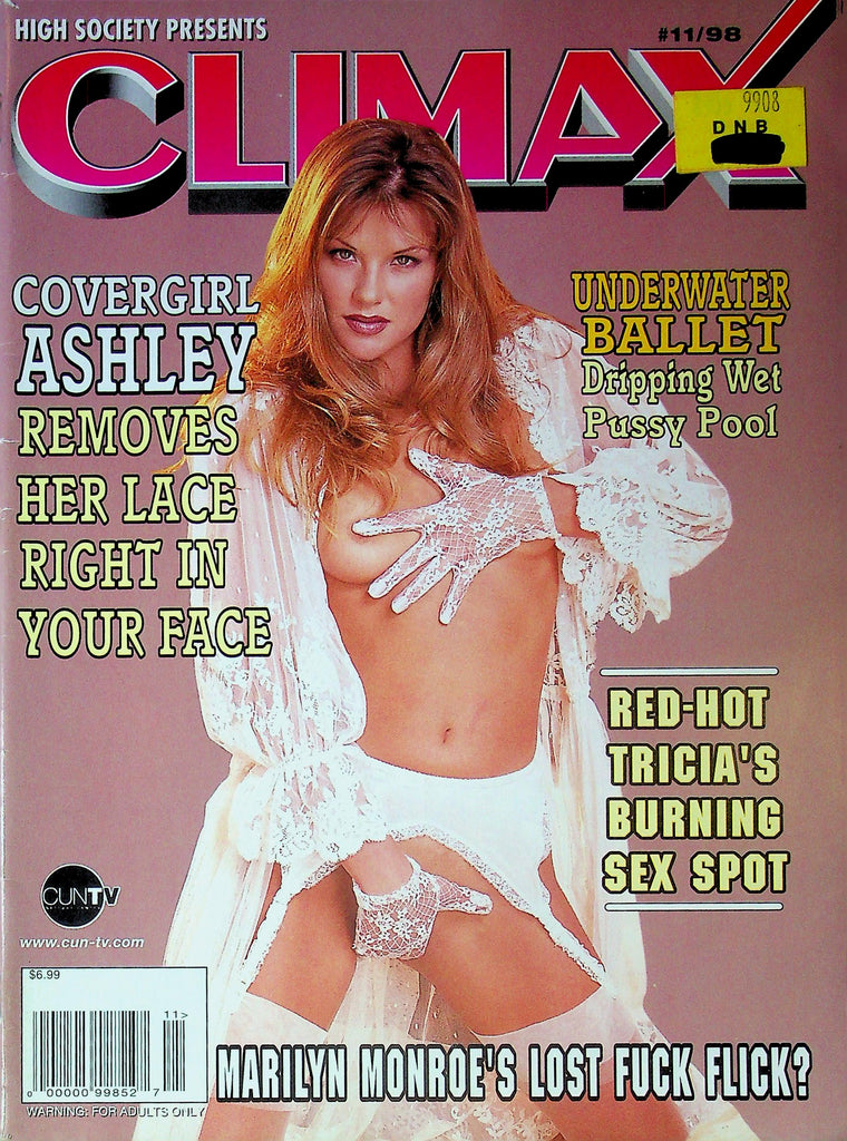 High Society Presents Climax Magazine Ft. Ashley & Tricia Issue No.11 1998 082725RP-