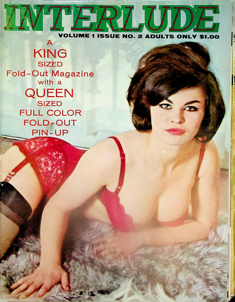 Interlude King Sized Fold-Out Magazine   Sherri's Interlude w/Centerfold vol.1 #2  1963   052424lm-p2