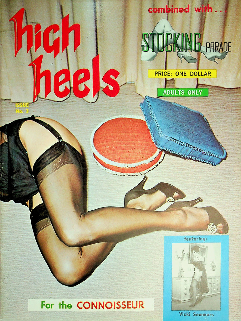 High Heels Magazine   Featuring Vicki Sommers  #3  1960's     012126lmp