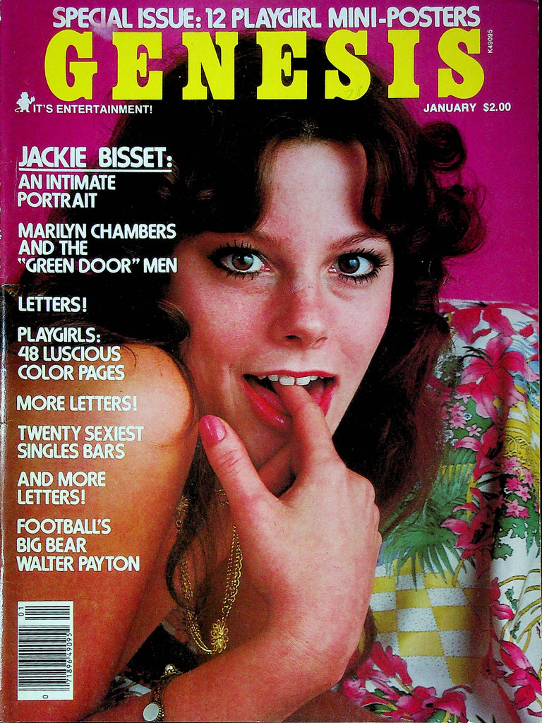Genesis Magazine Jackie Bisset January 1978 042324rp
